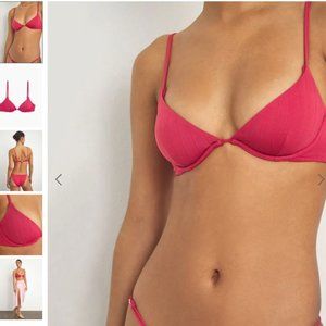 Onia Liana Bikini Top NWT (Have the bottom in M)